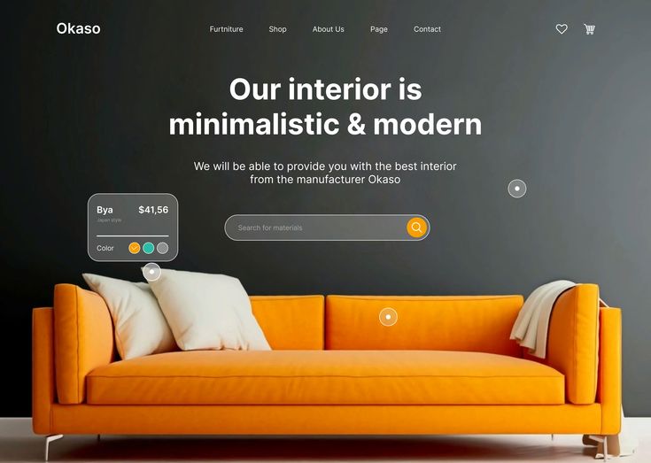 Service company website