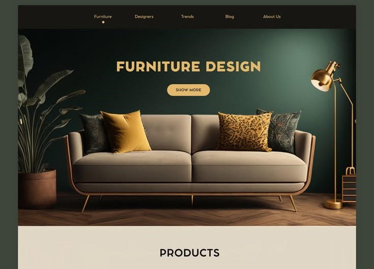 Home furniture store