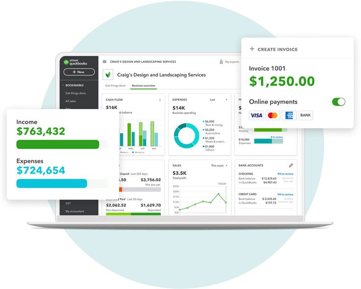 Accounting desktop software